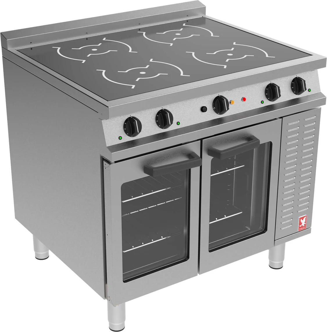 Falcon E3913i – Four Zone Induction Top Oven Range – 20KW