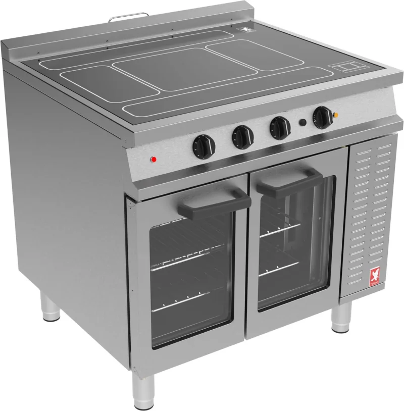 Falcon E3917i - Solid Top Induction Oven Range