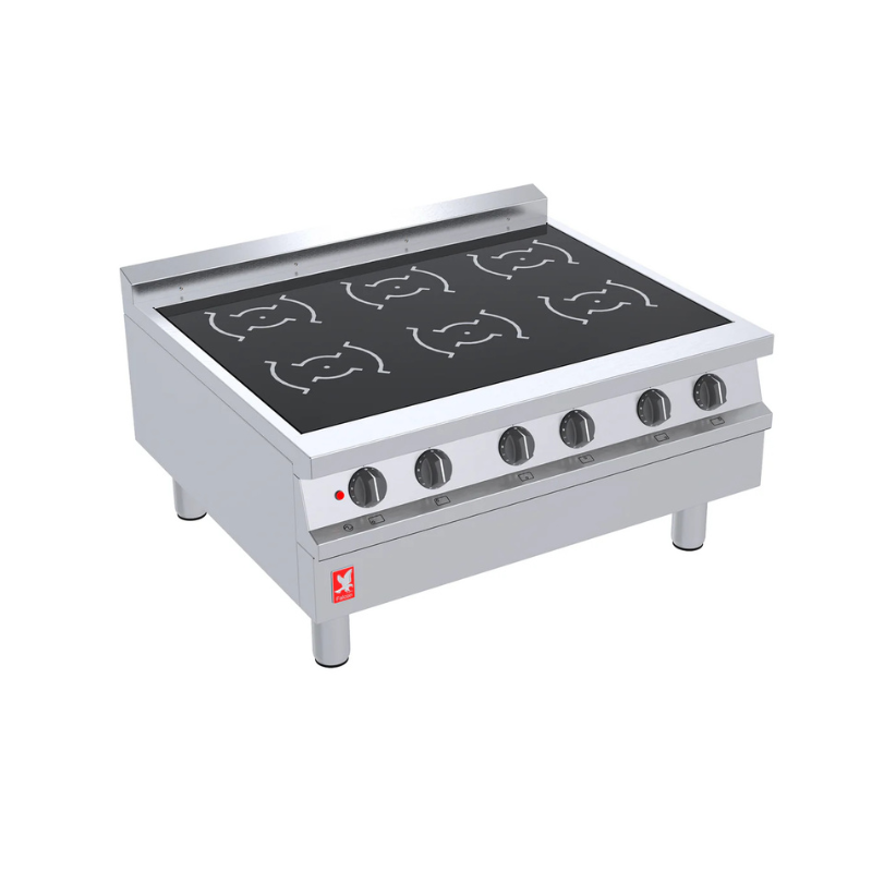 Falcon One Series – E1603i – 6 Zone Induction Countertop – Three Phase – 11.1kw
