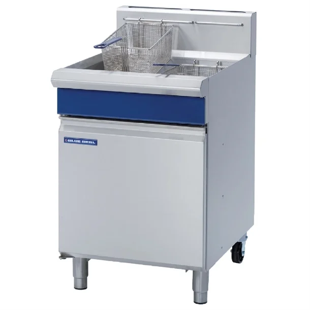 Blue Seal GT60 Fryer Single Tank Twin Basket Free Standing - Gas
